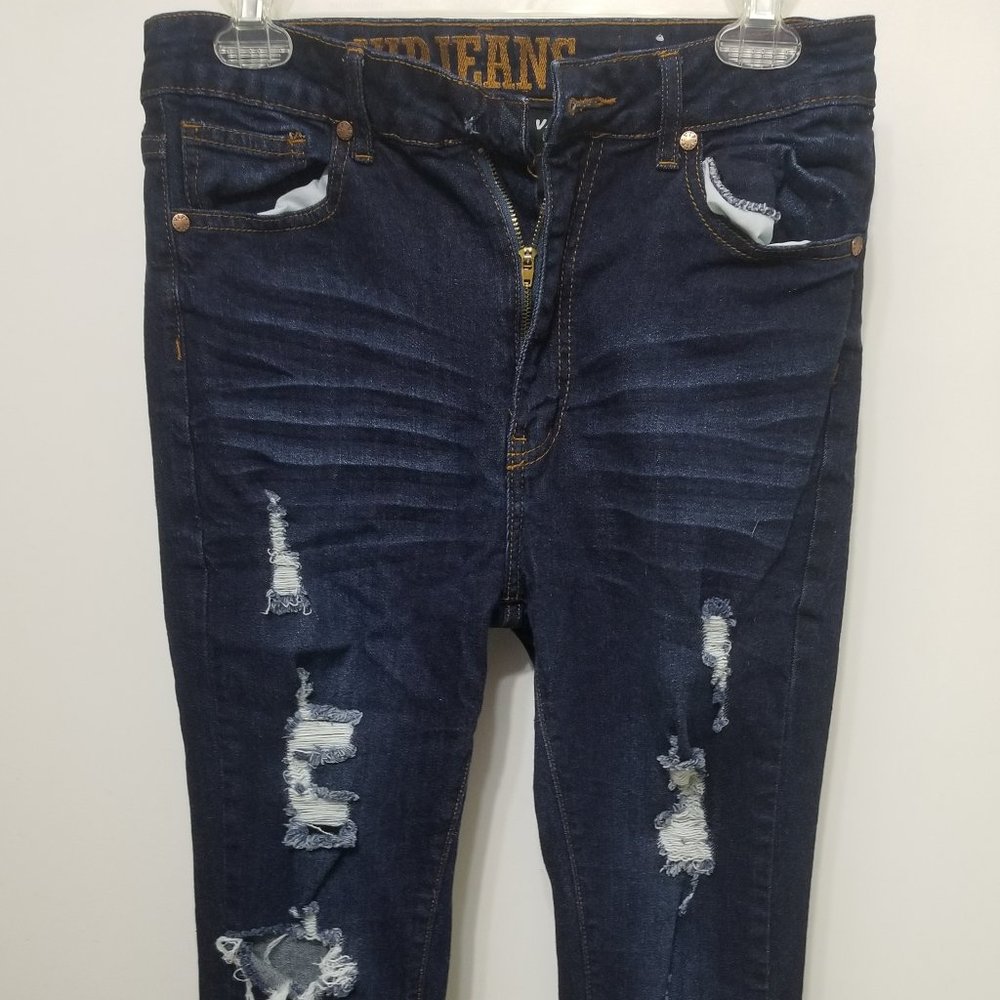 distressed VIP sz 9/10 women's jeans